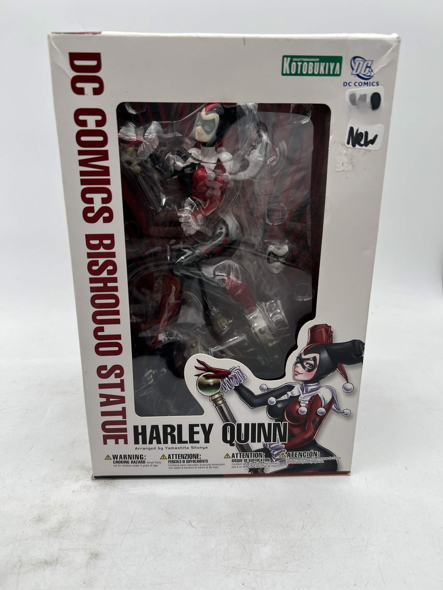 DAMAGED BOX NEW FIGURE DC COMICS Bishoujo Statue Harley Quinn Batman Kotobukiya