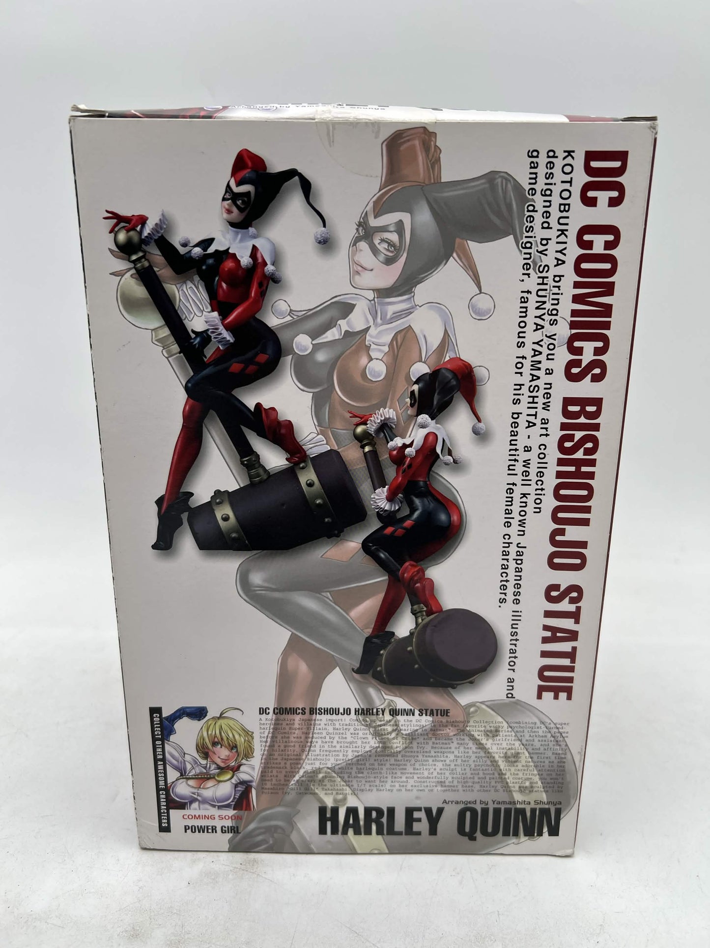 DAMAGED BOX NEW FIGURE DC COMICS Bishoujo Statue Harley Quinn Batman Kotobukiya
