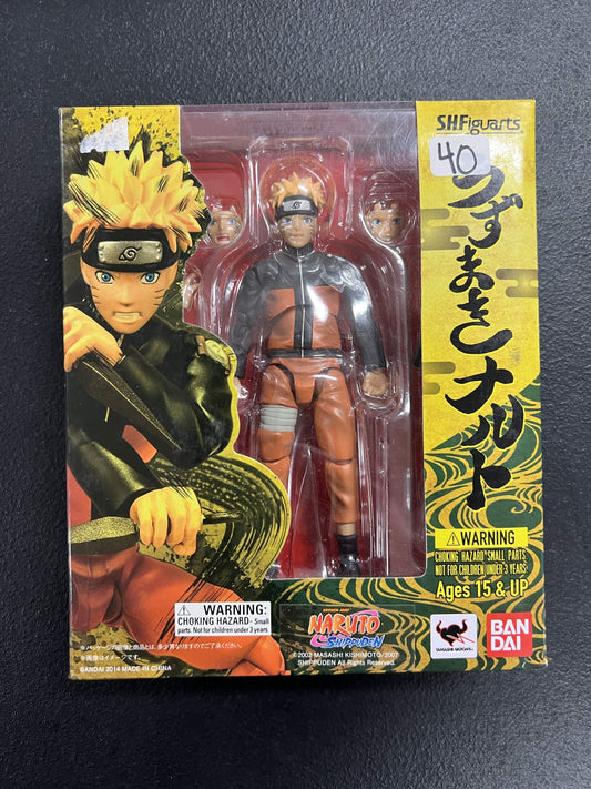 CIB Bandai S.H.Figuarts Naruto Shippuden Naruto Uzumaki Action Figure