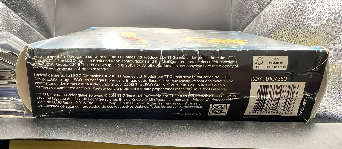 Lego Dimensions The Simpsons Bart Simpson Fun Pack (#71211) Rough Box Sealed