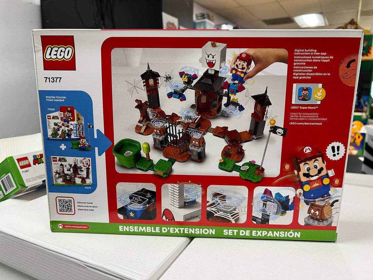 LEGO Super Mario 71377 King Boo and the Haunted Yard BRAND NEW SEALED RETIRED