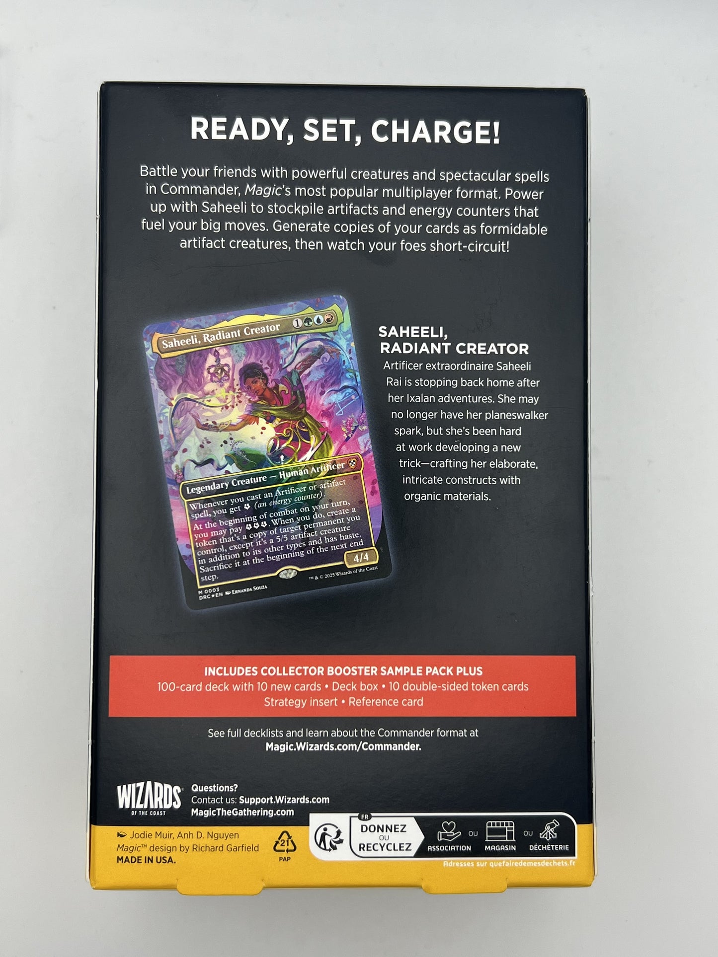 Aetherdrift Commander Deck - Living Energy (DRC)