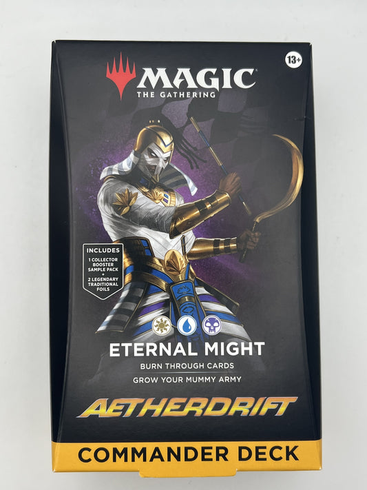 Aetherdrift Commander Deck - Eternal Might (DRC)