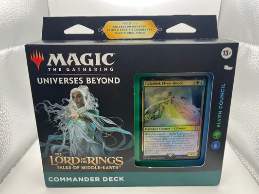 The Lord of the Rings: Tales of Middle-earth Commander Deck - Elven Council (LTC)