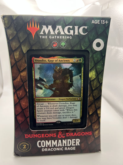 Adventures in the Forgotten Realms - Draconic Rage Commander Deck (AFC)