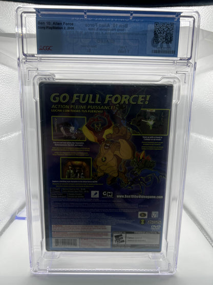Ben 10: Alien Force PS2 CGC 9.6