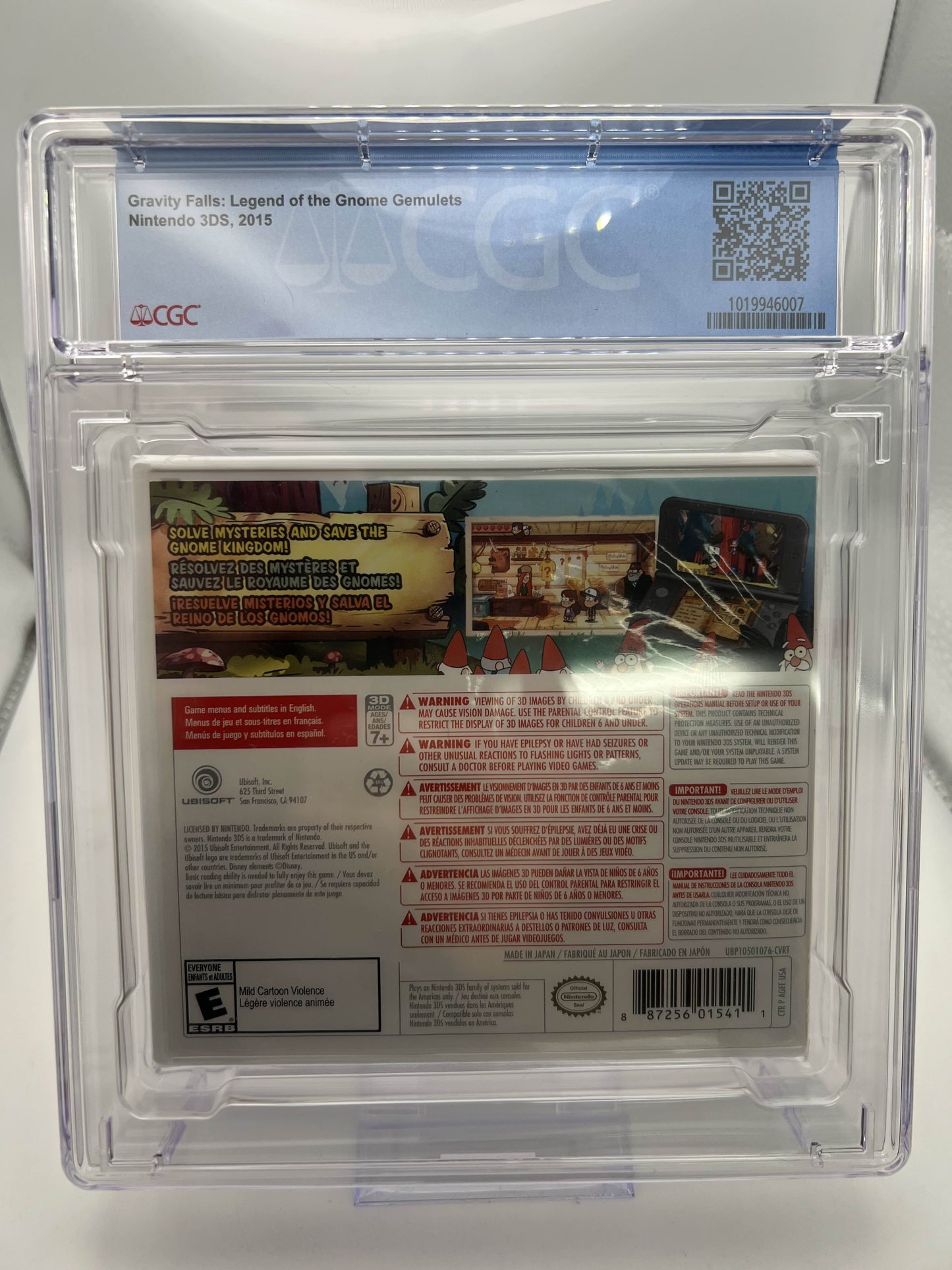 Gravity Falls: Legend of the Gnome Gemulets CGC 9.4