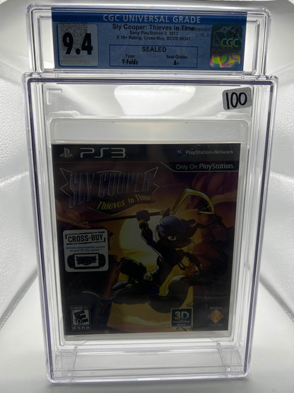 Sly Cooper: Thieves in Time PS3 CGC 9.4