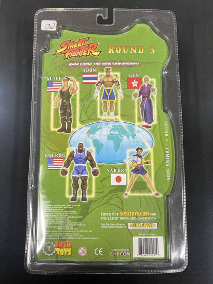 SOTA Toys CAPCOM Street Fighter Round 3 Gen SEALED Action Figure