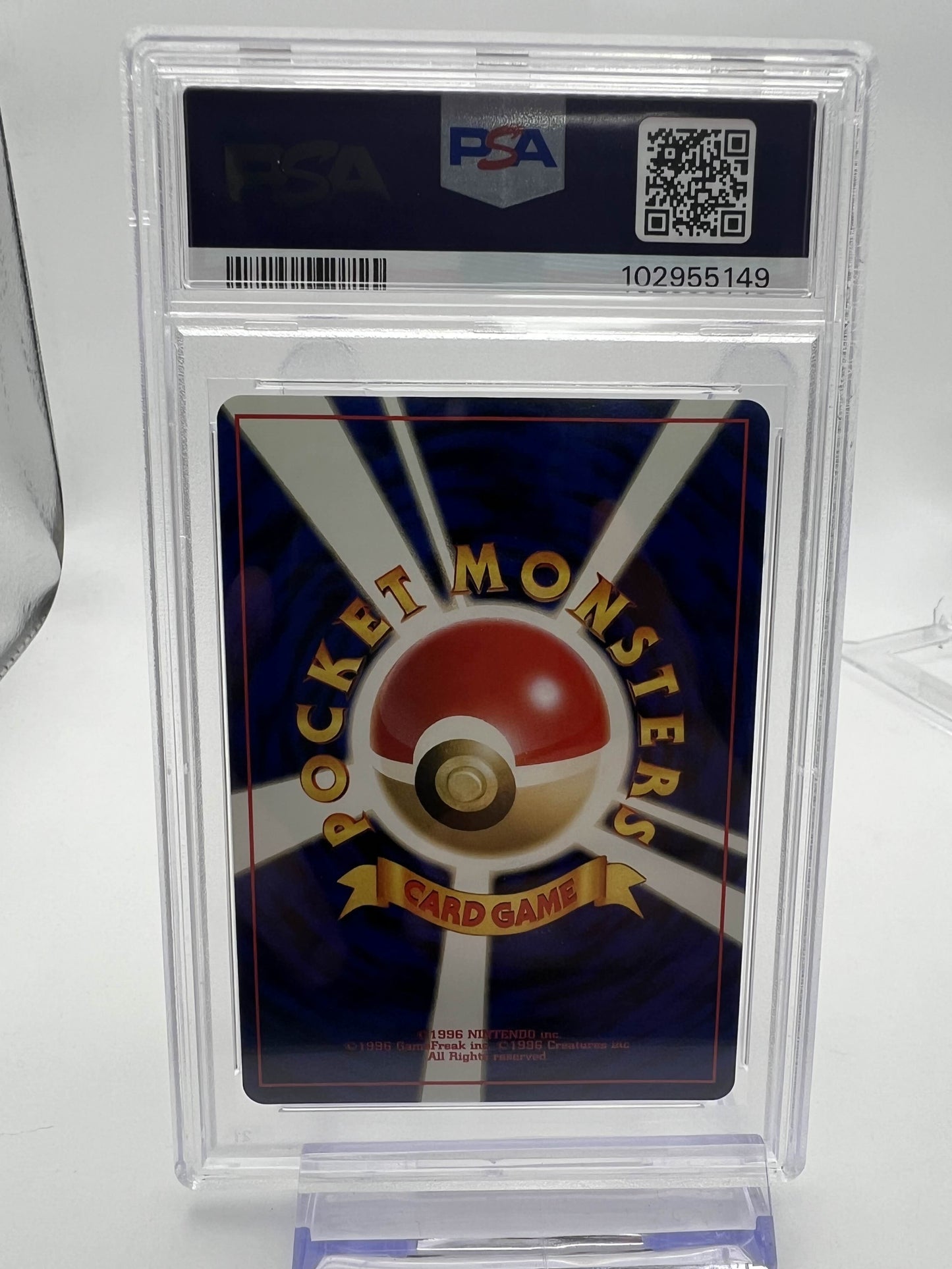 2000 P.M. Japanese Neo Bellossom-Holo PSA 9