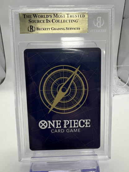 2024 One Piece The Best Premium Booster JPN #OP01078 Boa Hancock Alt Art Foil SR - Beckett 10