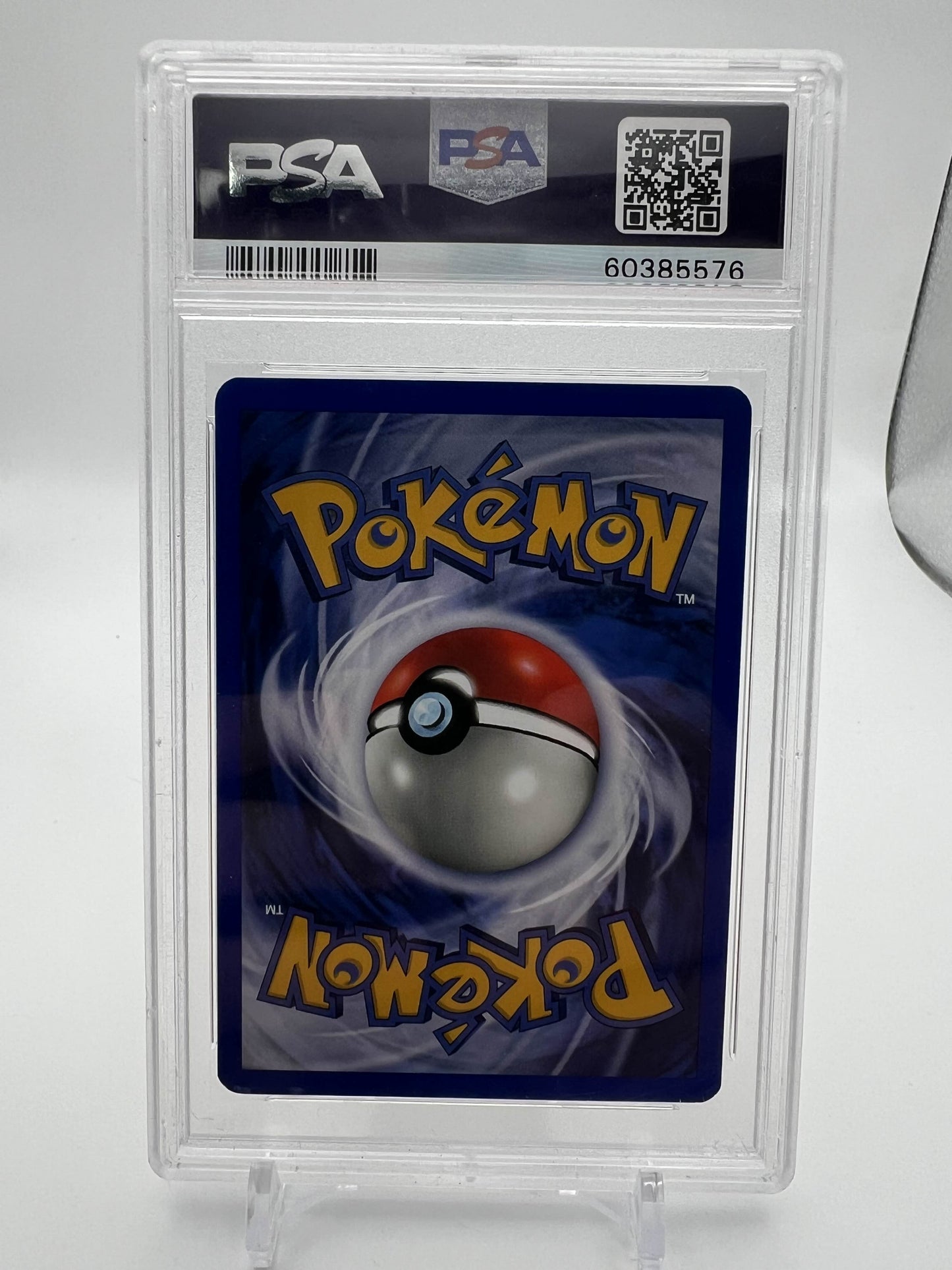 2001 Pokemon Black Star Surfing Pikachu Promo-Pokemon League PSA 9