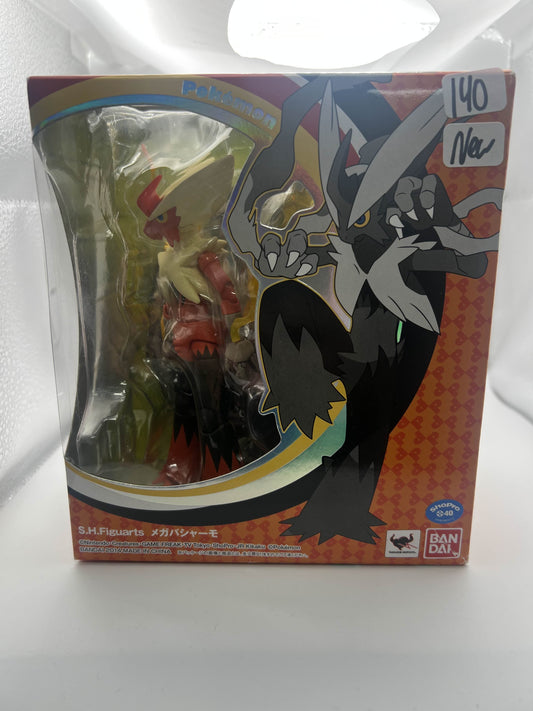 S.H. Figuarts D-Arts Mega Blaziken Action Figure Pokemon Bandai Japan import