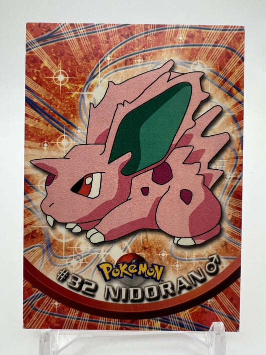 Nidoran #32 Pokemon 1999 Topps TV