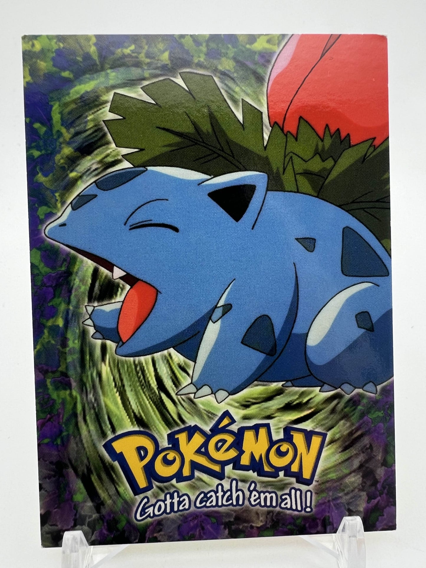 Ivysaur #E2 Pokemon 1999 Topps Movie Evolution