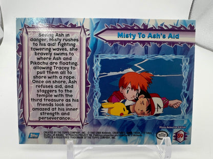 Misty to Ash's Aid #59 Pokemon 2000 Topps Movie