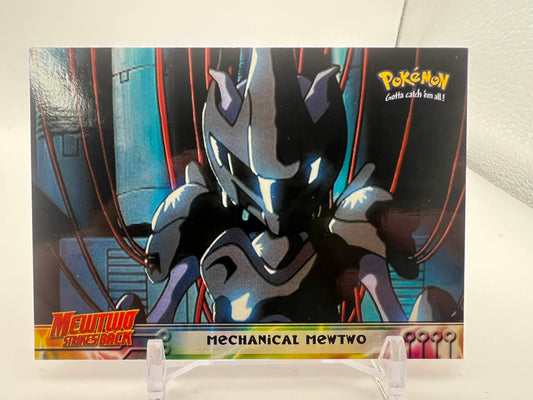 Mechanical Mewtwo #6 Pokemon 1999 Topps Movie