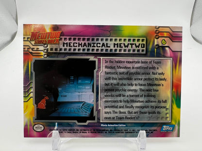 Mechanical Mewtwo #6 Pokemon 1999 Topps Movie