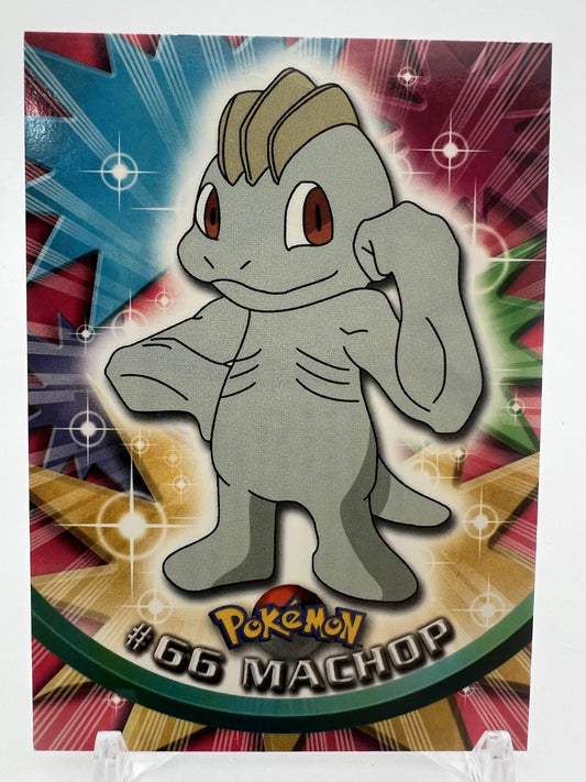 Machop #66 Pokemon 1999 Topps TV
