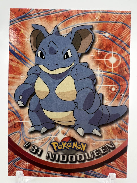 Nidoqueen #31 Pokemon 1999 Topps TV