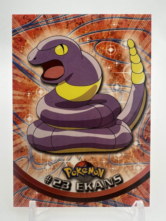Ekans #23 Pokemon 1999 Topps TV