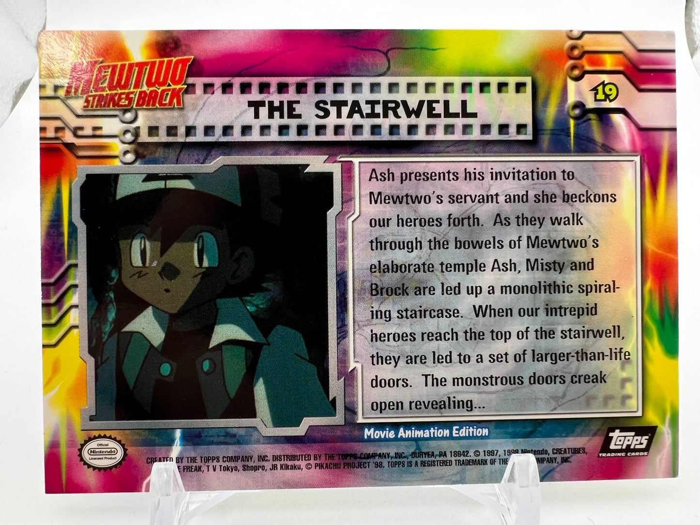 Stairwell #19 Pokemon 1999 Topps Movie