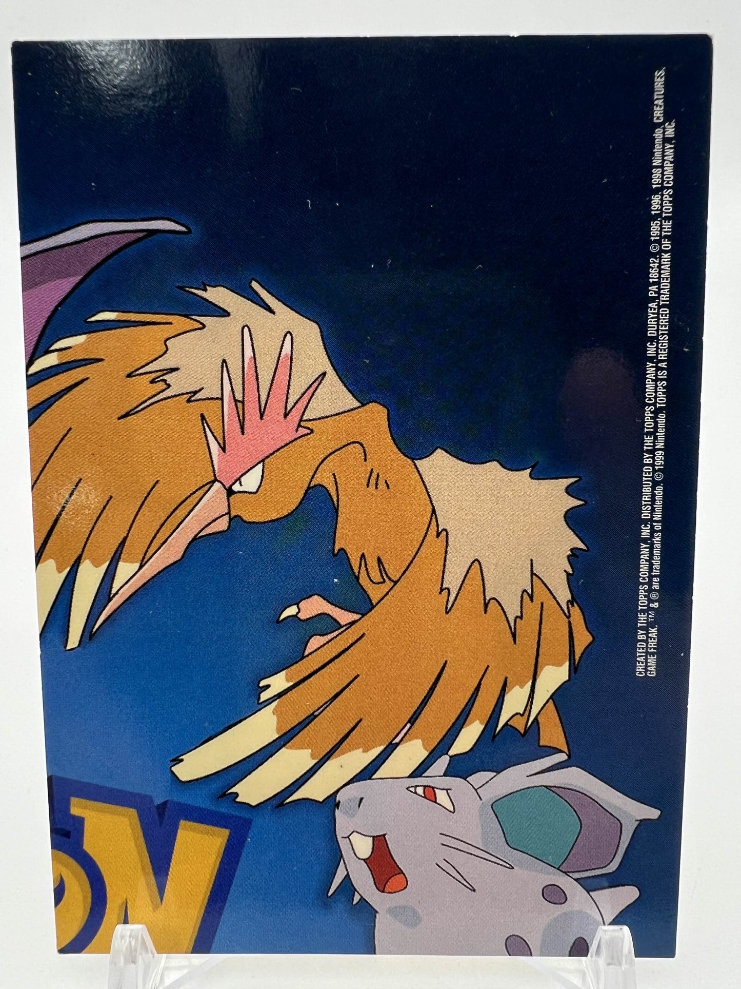 Professor Oak #TV7 Pokemon 1999 Topps TV