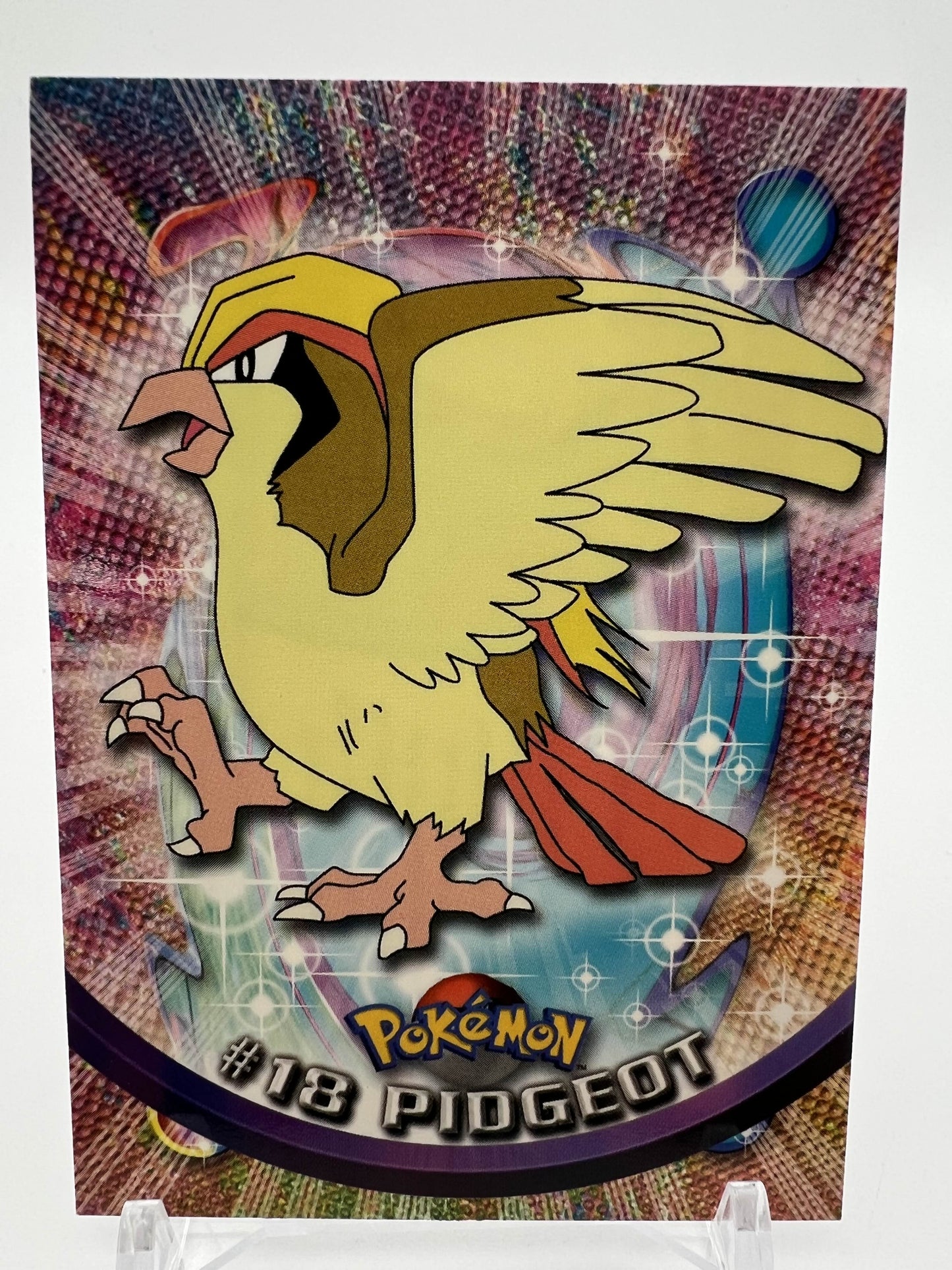 Pidgeot #18 Pokemon 1999 Topps TV