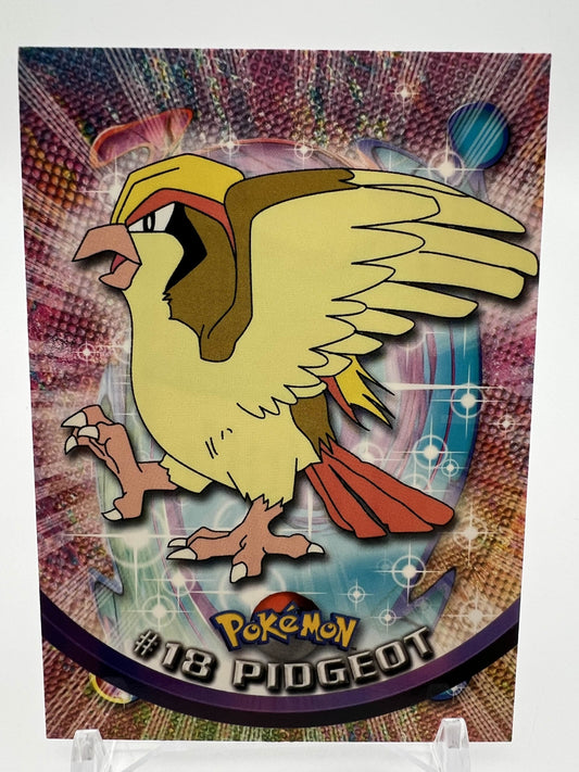 Pidgeot #18 Pokemon 1999 Topps TV
