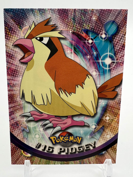 Pidgey #16 Pokemon 1999 Topps TV