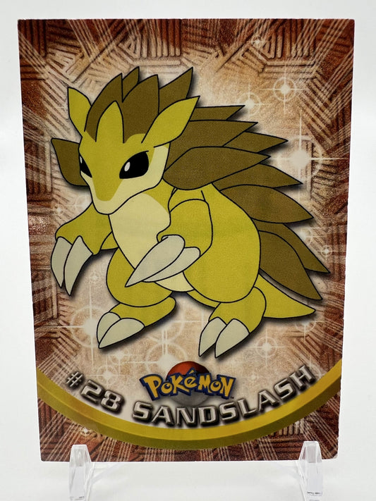 Sandslash #28 Pokemon 1999 Topps TV