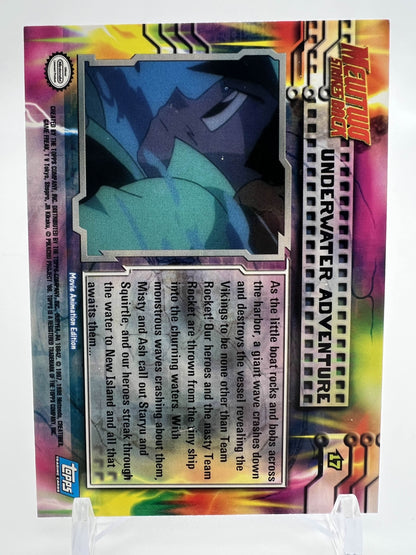 Underwater Adventure #17 Pokemon 1999 Topps Movie