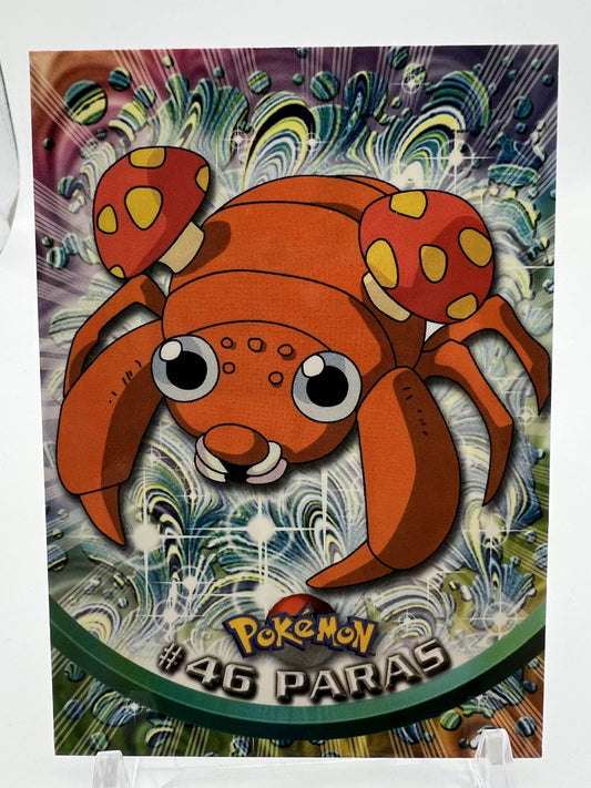Paras #46 Pokemon 1999 Topps TV