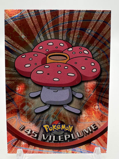 Vileplume #45 Pokemon 1999 Topps TV