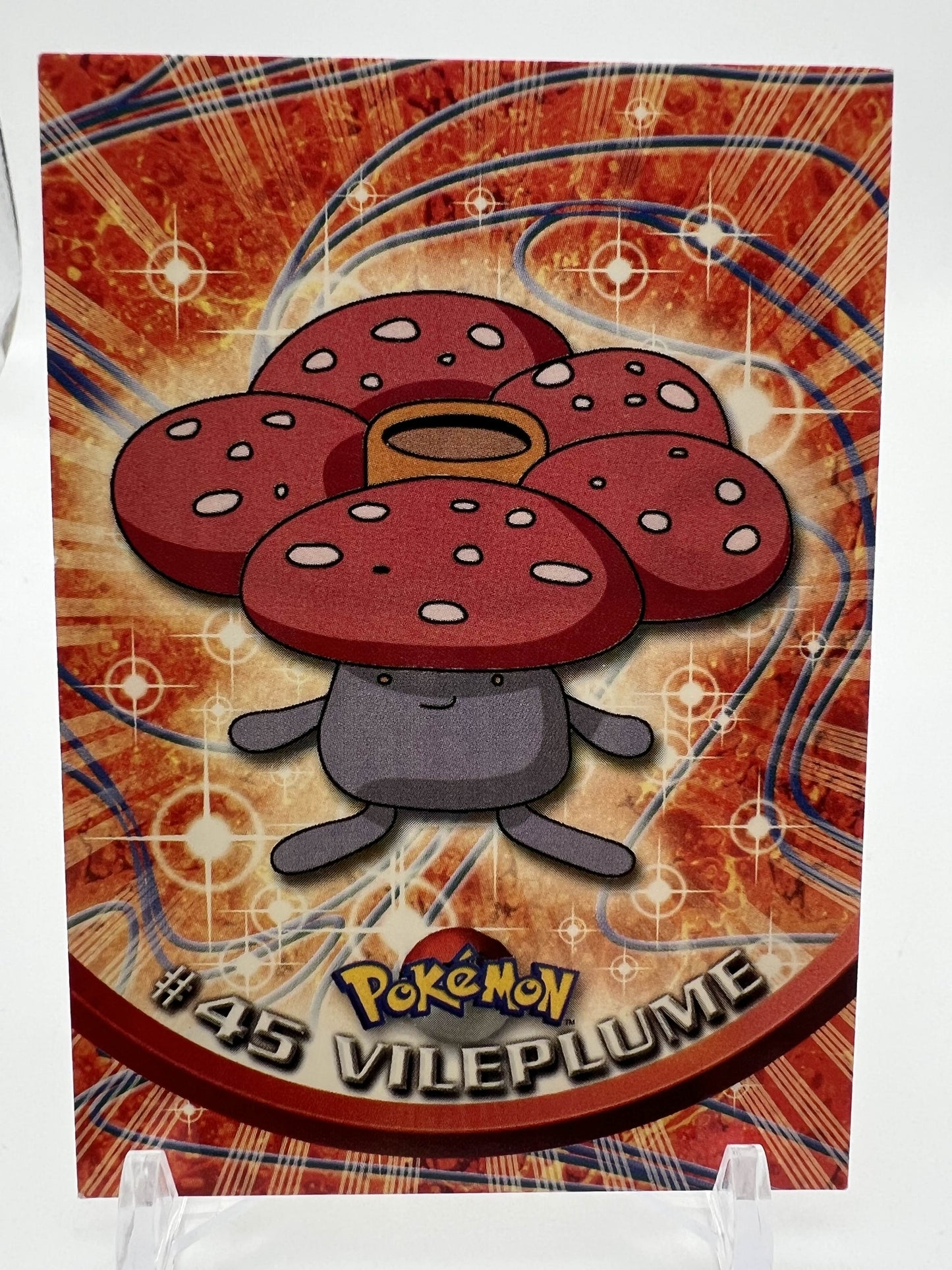 Vileplume #45 Pokemon 1999 Topps TV