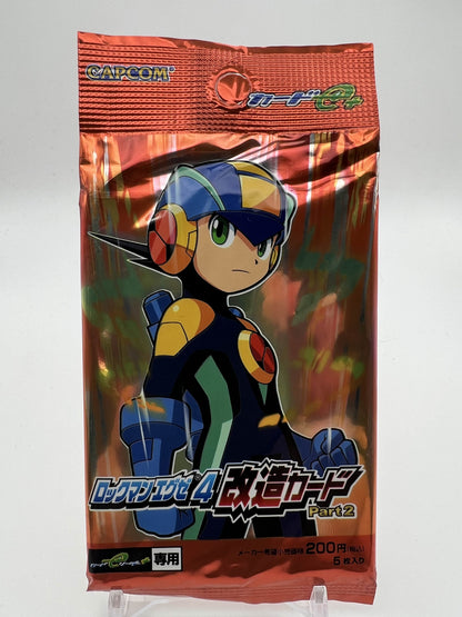 Rockman EXE 4 Mega Man e+ e-Reader Card Part 2 Sealed Pack Capcom Japan