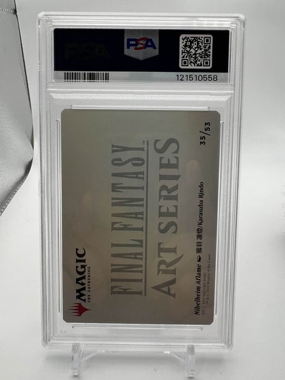 2025 MTG FIN ART SERIES EN NIBELHEIM AFLAME PSA 10
