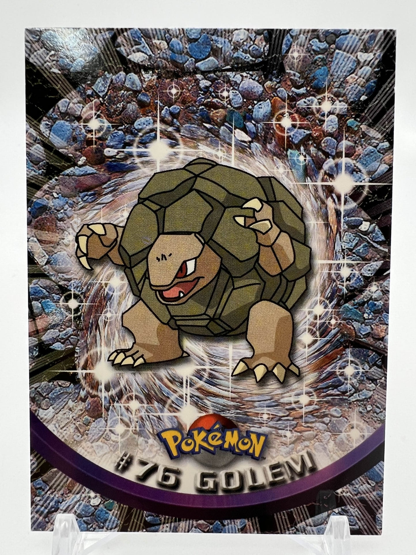 Golem #76 Pokemon 1999 Topps TV