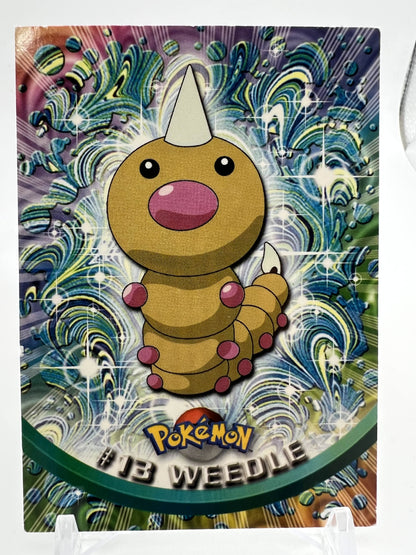 Weedle #13 Pokemon 1999 Topps TV
