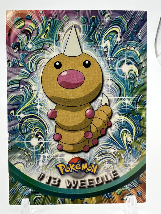 Weedle #13 Pokemon 1999 Topps TV