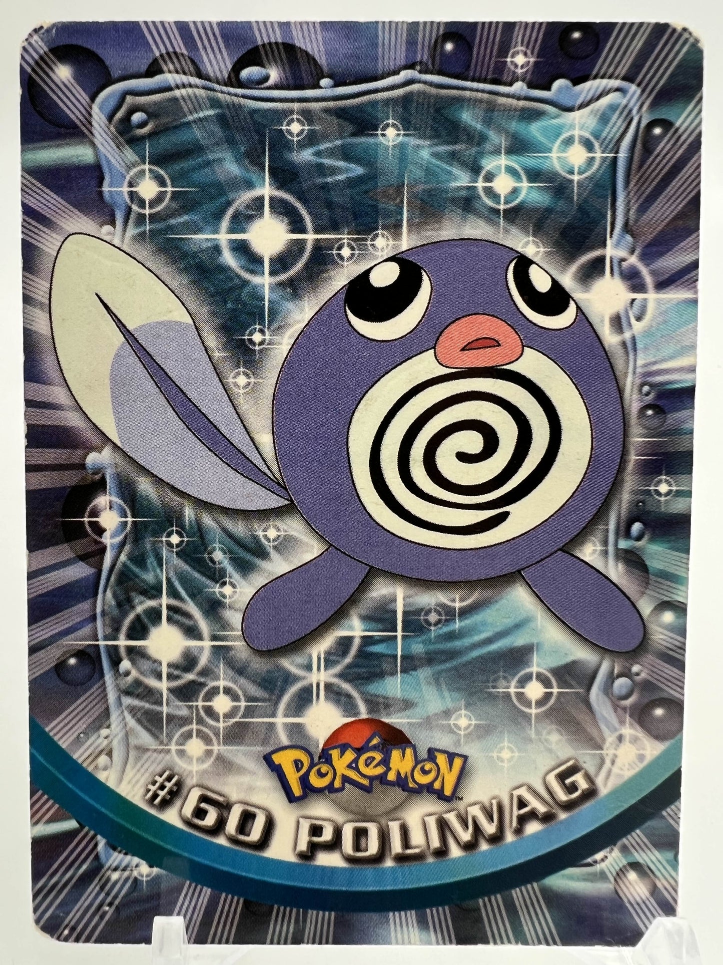 Poliwag #60 Pokemon 1999 Topps TV