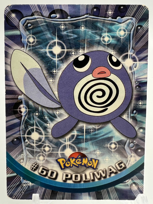 Poliwag #60 Pokemon 1999 Topps TV
