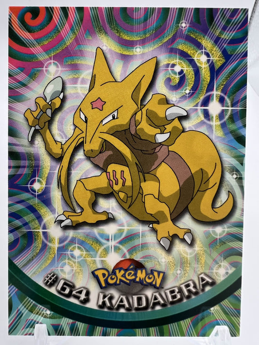 Kadabra #64 Pokemon 1999 Topps TV