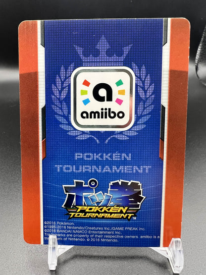 Pokemon Shadow Mewtwo Amiibo Card Pokken Tournament
