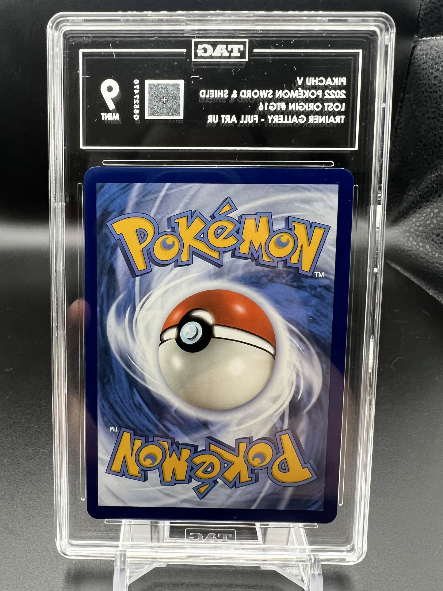 Pokemon 2022 Pikachu V S&S Lost Origin - Trainer Gallery FA UR - TAG 9