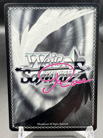 Signed Weiss Schwarz Rose Gushing over Magical Girls Nero Alice