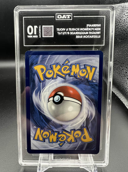 Pokemon 2024 Infernape Scarlet & Violet Twilight Masquerade - IR - TAG 10