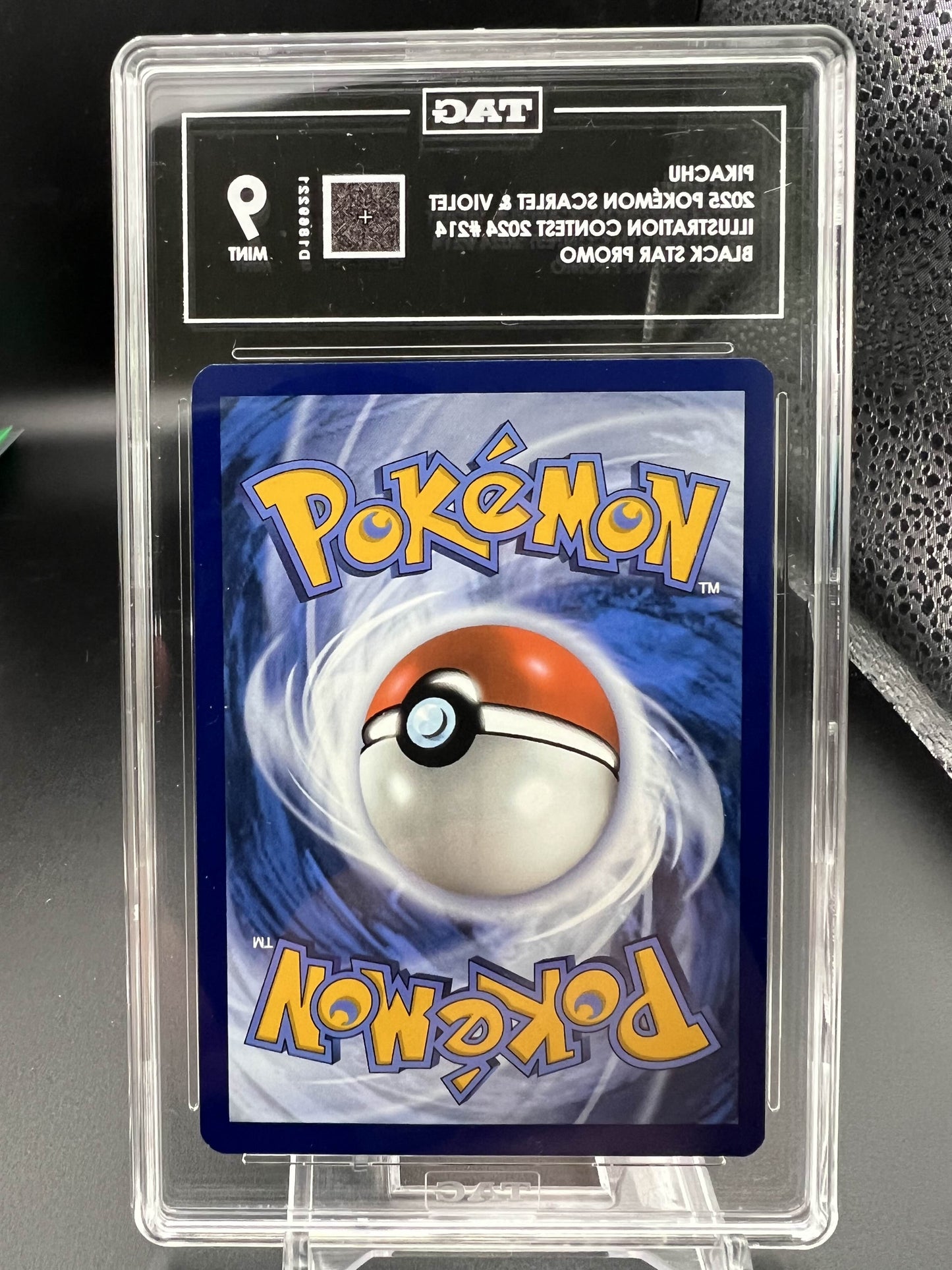 Pokemon 2025 Pikachu - S&V Illustration Contest 2024 - Black Star Promo - TAG 9