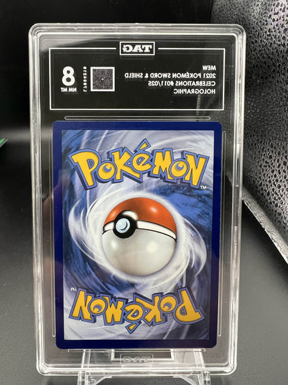 Pokemon 2021 Mew - S&S Celebrations - Holo - TAG 8