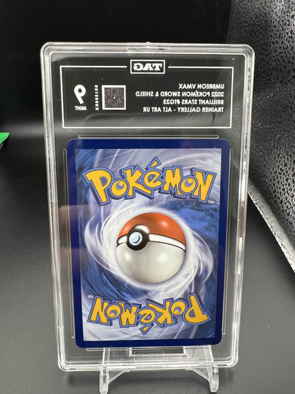 Pokemon 2022 Umbreon VMAX - Brilliant Stars - Trainer Gallery Alt Art UR - TAG 9